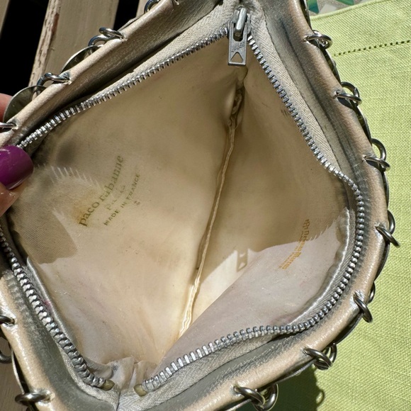 PACO RABANNE SALE 🏷️ Authentic ICONIC Chain Link Purse - Picture 4 of 9